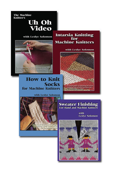 Instructional Machine Knitting DVD&#39;s
